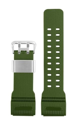 SRMVRNKNNK �J�V�I GG1000 Fit For G-Shock GG-1000 GNG-100 GSG-100 �Ή��V���R�����o�[�E�H�b�`�X�g���b�v(B Military Green)