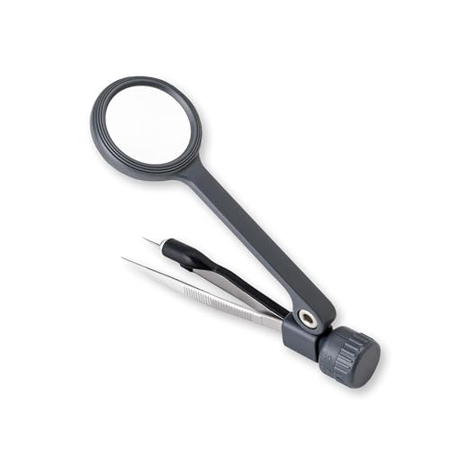 Podświetlana lupa MagniGrip 4,5x, podświetlana diodami LED z precyzyjną pęsetą (MG-88)