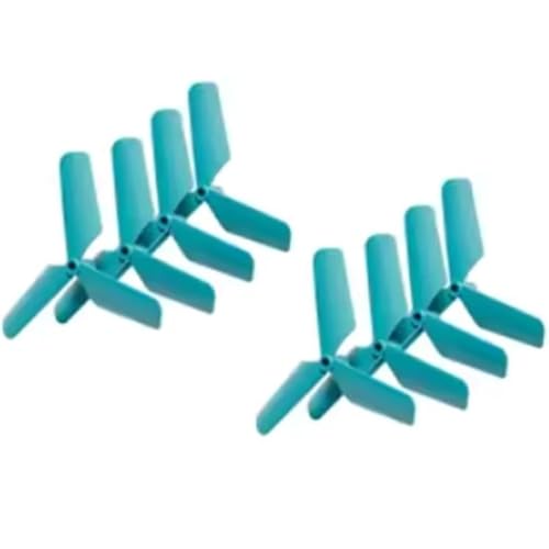 Éliminez les vibrations de votre drone avec l'hélice tripale bleue pour 4D-V46 PRO
