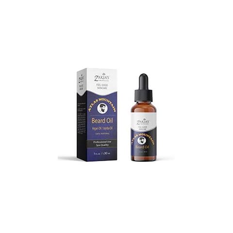 Zakia's Morocco Atlas Mountain Beard Oil Cover