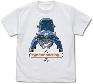 [ITRTBCTT] 攻殻機動隊 Tシャツ 半袖 メンズ レディース タチコマと同期中 プリントtシャツ 夏服 ロゴ入り スリーブTシャツ 柔らかい