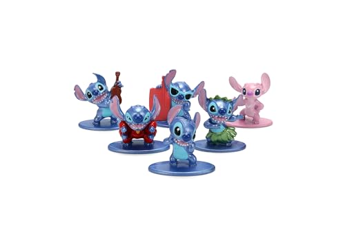 Jada STITCH NANO FIGURES 6-PACK, Likely Multicolored, With Blue as a Prominent Color, 4 cm - Image 3