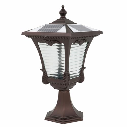 Lampe solaire étanche pour sécuriser une entrée de garage sombre