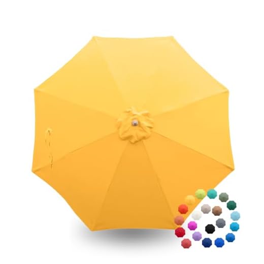 Durable Market Umbrella Replacement Canopy