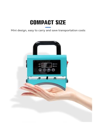 Prensa de calor para gorras mini con control LCD miniatura 5