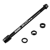 Rolltrainer para Bicicleta de Carretera y montaña, Eje pasante, Adaptador de aleación de Aluminio, M12 x 1,75, 160-172 mm