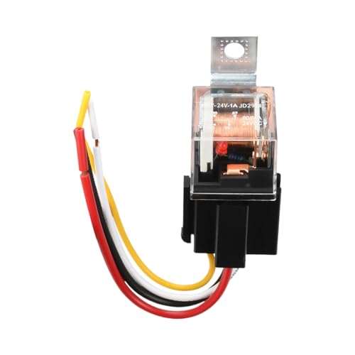 Relais 12V 24V 4 broches pour câblage de double batterie et ventilateur de radiateur