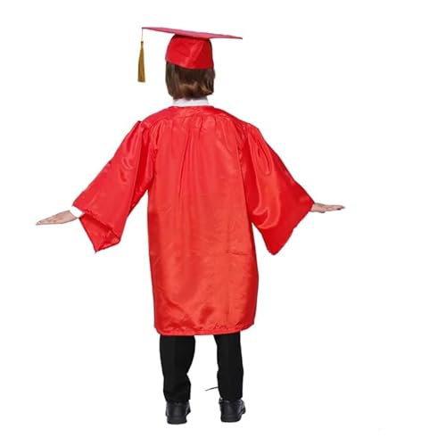 Image of ITSMYCOSTUME Convocation Graduation Gown Costume Dress for Kids Complete Set (Gown,Cap) for Boys & Girls