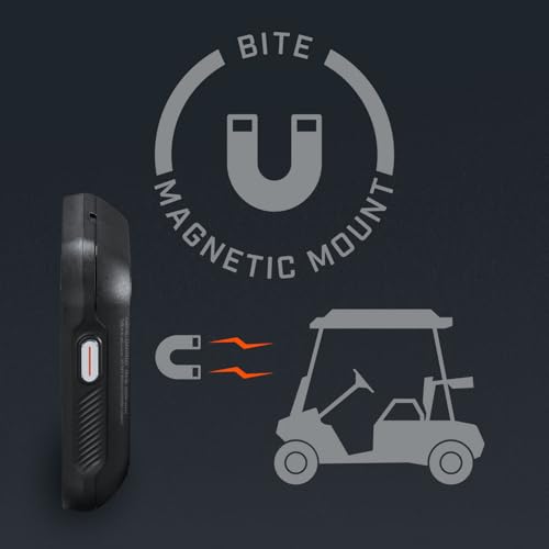 Bushnell Phantom 3 (Black) Slope Golf GPS Handheld Bundle - Touchscreen, Auto Course & Hole Recognition, Auto-Prompt Score Entry with PlayBetter Portable Charger, Belt Clip & Carabiner