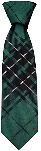 I LUV LTD Gents Neck Tie MacLean Hunting Ancient Tartan Lightweight Scottish Clan Tie