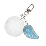 El adorable llavero en forma de ángel con una mezcla de estrellas con funcionalidad versátil, perfecto para accesorios de moda y esenciales diarios para llevar.