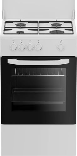 Csg42009Dw - Cucina A Gas Con Forno, 50X50 Cm, Bianco