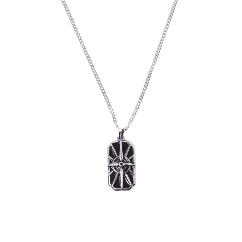 Salty Alpha Vintage Travel Neck Chain for Men & Boys | Stainless Steel | Long Necklace | Pendant | Locket | Fancy & Stylish | Birthday Gift | Aesthetic Jewellery | Accessories for Everyday Wear (B0CZJN1QP8) Amazon Price History, Amazon Price Tracker