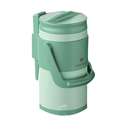 Lonchera térmica para alimentos calientes, 3000 ml, gran capacidad, conservación del calor las 24 horas, caja interior independiente de cuatro capas, asa de transporte mejorada