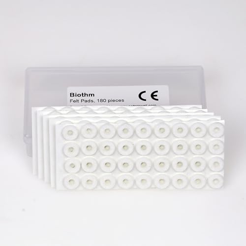 Felt Ear Clip Electrode Pads for Alpha Wave Stim Devices, 256 Pieces