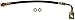 Dorman H620755 Rear Passenger Side Brake Hydraulic Hose Compatible with Select Pontiac Models