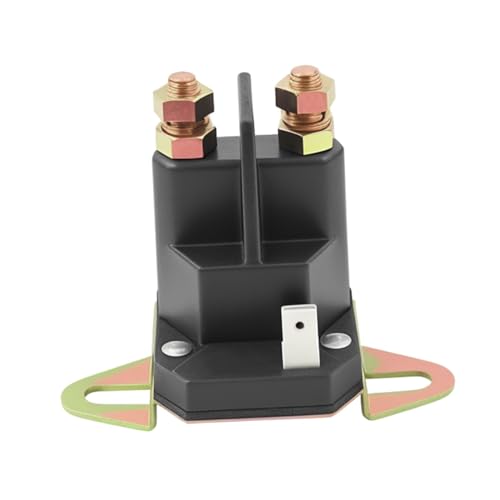 KZDAZ 435-700 Starter Solenoid Compatible with Stens Husqvarna 539101714 Trombetta 812-1221-211 Most Riders & Zero Turn Lawn Mowers Starter Solenoid 3 Terminal 12V Replace 854-1221-210 93265-9 93265WR