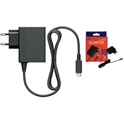 Cargador Usb Generico Cargador para LA Consola Nintendo Switch, Lite, Repuesto USB Tipo C DE Pared EU