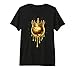 Gold Dripping Basketball Trendy Urban Respect The Drip Premium Tri-Blend T-Shirt