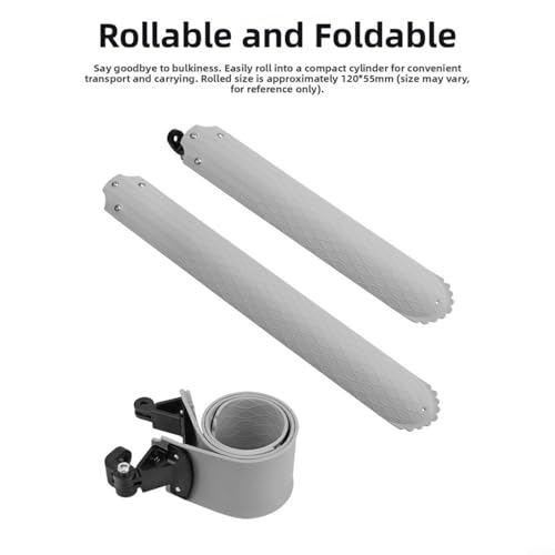 Garde-boue pliable caoutchouc et acier pour vélo 14-22"