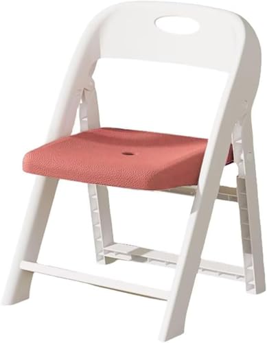 ChoyClit キッズチェア ローチェア 折りたたみ椅子 ミニチェア 子供用スツール 子ども用 いす 子供用イス 豆イス 背もたれ付き まっちゃ (L 30CM,レッド B)