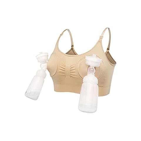 Women Hands-Free Breast Pump Breast Feeding Pump Pumping Maternity Wireless Adjustable Nursing Bra Cover