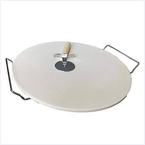 Runde Pizza Backen Stein, Pizzastein Für Backofen, Grill, BBQ- 13" Pan Für Perfect Knusprige Kruste