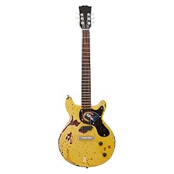 Axman Johnny Thunders: Réplique de guitare miniature – Cadeaux musicaux – Ornement fait à la main – Comprend une boîte… - Les Beatles, Paul McCartney, John Lennon, RIngo Starr, George Harrison Axman Johnny Thunders: Réplique de guitare miniature – Cadeaux musicaux – Ornement fait à la main – Comprend une boîte… – Image 2