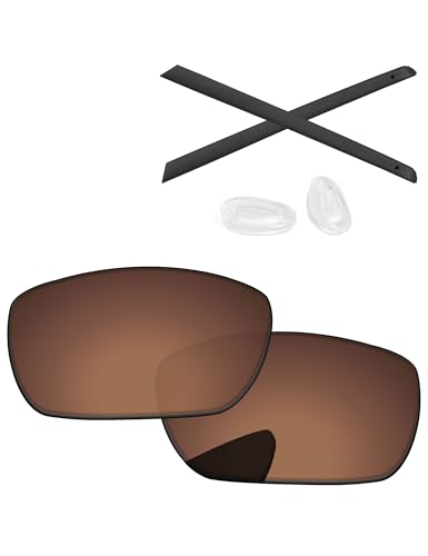Image of Replacement Lenses & Rubber Kits for Oakley Tinfoil OO4083 Sunglass - Precision Fit, UV Block & Impact Resistant
