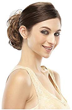 Mimic Curly Ponytail Wrap Elasticized Womens Scrunchie 4.5" Length Attachment EasiHair Hairpieces,24B22