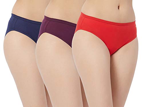 Image of Fruit of the Loom Women's Bikini(Colors and Prints May Vary) (Pack of 3)