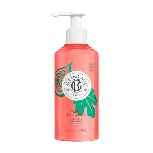 Roger&Gallet - Lait Corps Parfumé Fleur de Figuier - Lait Corps Hydratant, Délassant - Notes de Figue, Pamplemousse, Muscs - Enrichi en Beurre de Karité -...