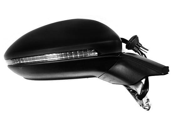 ABAKUS 4060M02 Rétroviseur extérieur avec mémoire pour ajustage électrique des rétroviseurs convexe chauffant droit Compatible avec VW Golf 7 3/5 portes 5G1, BQ1, BE1, BE2 Golf 7 Variant BA5, BV5