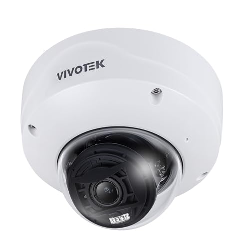 VIVOTEK V SERIE FD9187 HT V3 Cámara IP de domo fijo, 5MP, interior, 2,7 13,5mm