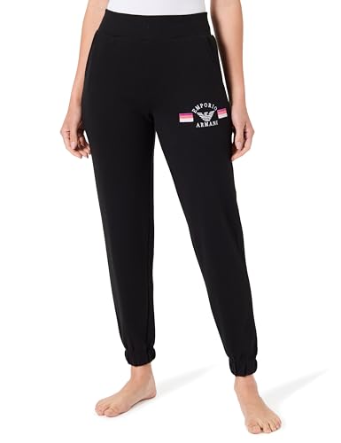EMPORIO ARMANI Pants with Cuffs Pantalones Deportivos, Negro, XS...