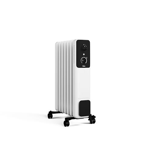 Tristar Termosifone ad Olio - 7 Elementi - 1500 W - 3 Livelli di Potenza - Termostato Regolabile - Sicuro e Silenzioso - KA-5377