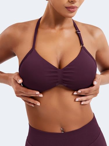 Image of VOYJOY Impact Strappy Bra Sports Bras for Women Basic Workout Gym Yoga Bra