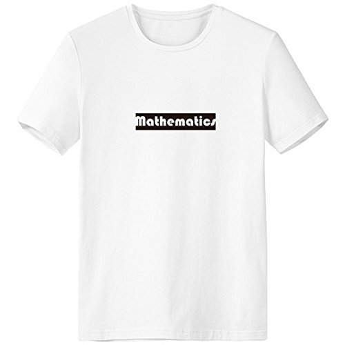T-shirt noir mathématiques tagless anti irritation grande taille