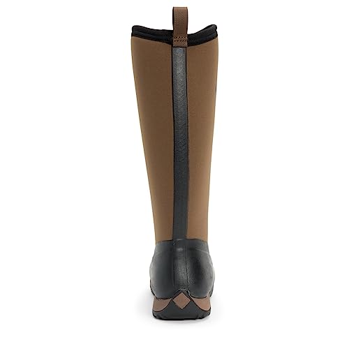 Muck Boots Women's Arctic Adventure, Damen Gummistiefel, Schwarz (Black/tan), 42 EU