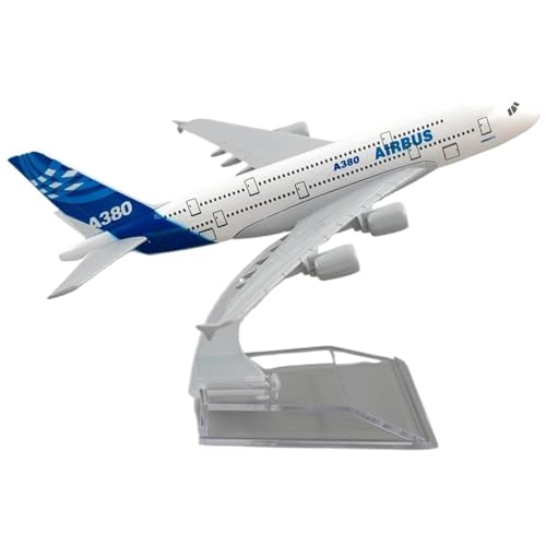 Modelo de avión Airbus A380 a escala 1/400 de aleación fundido a presión
