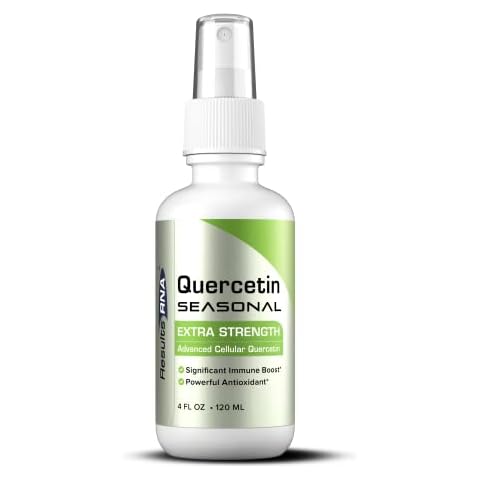 Results RNA – Quercetin Seasonal Provides Exceptional Immune & Respiratory Support in a Delicious Oral Spray – Reduce Oxidative Stress & Enjoy Seasonal Relief. Recommended by Doctors Worldwide (4 oz) Cover
