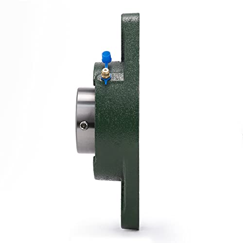Image of XIKE 2 Pcs UCFL209-26 Bore 1-5 /8 inch Pillow Block Flange Mounted Ball Bearings.