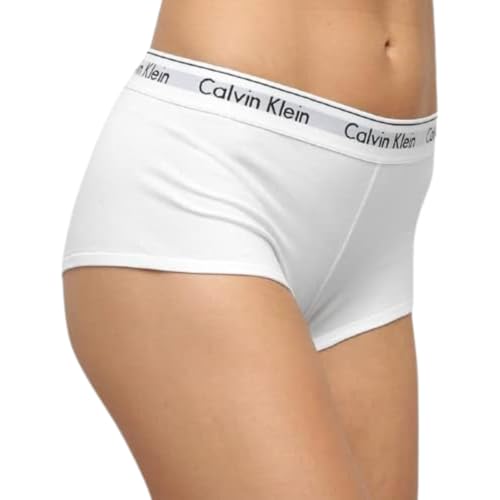 Boyshort Modern Cotton Calvin Klein Underwear - Branco - M