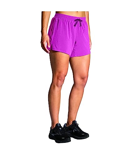 Brooks Moment Pantalones cortos de 5 pulgadas Malva esmerilada/malva XXL