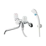 SANEI ツーバルブシャワー混合栓 手元ストップシャワー 浴室混合栓 SK11T2-W-13