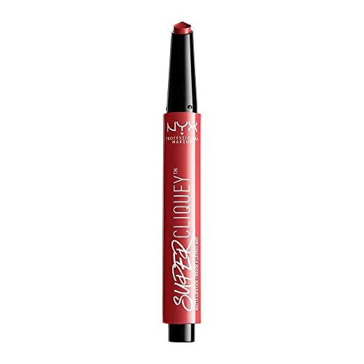 NYX Cosmetics Super Cliquey Matte Lipstick, Snarky