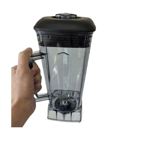 Jarra Contenedor Cuadrado De 2L Jarra Jarra Taza For Licuadora, Compatible Con Hurakan, Blw2, Compatible Con Gastrorag, B-012aj Tapa De Cuchillas SIN BPA, Boquilla De Fácil Vertido
