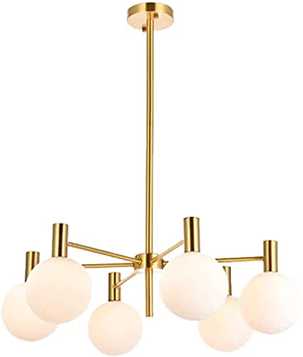 Lustre en cuivre pur et design moléculaire haut de gamme pour séjour