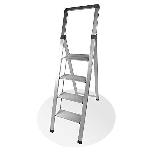 Escabeau 4 marches alu Pro Extra-Slim