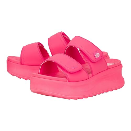 Hey Dude Delray Slide Classic - Sandals for Women - Textile and Synthetic Upper - Cotton Lining - EVA Outsole